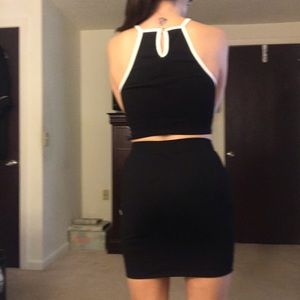 Black/white mini set